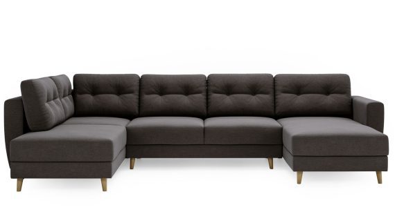 miniaturka Narożnik EVELIN Beżowy Skandynawski Styl