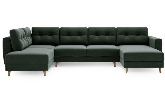 miniaturka Narożnik EVELIN Beżowy Skandynawski Styl