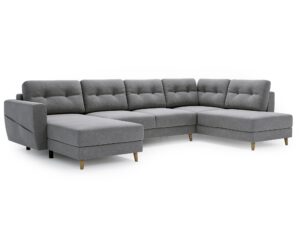 miniaturka Narożnik EVELIN Beżowy Skandynawski Styl