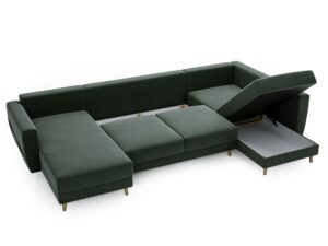 miniaturka Narożnik EVELIN Beżowy Skandynawski Styl