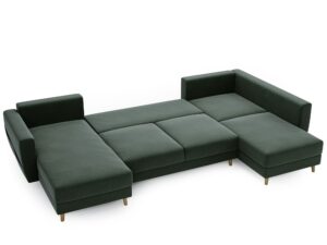 miniaturka Narożnik EVELIN Beżowy Skandynawski Styl