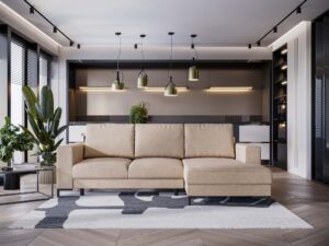 miniaturka Narożnik DILENSO Klasyczny z Funkcją Spania