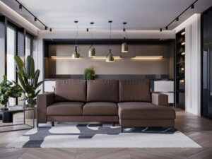 miniaturka Narożnik DILENSO Klasyczny z Funkcją Spania