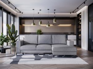 miniaturka Narożnik DILENSO Klasyczny z Funkcją Spania