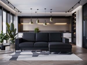 miniaturka Narożnik DILENSO Klasyczny z Funkcją Spania