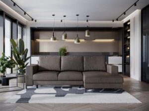 miniaturka Narożnik DILENSO Klasyczny z Funkcją Spania