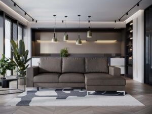 miniaturka Narożnik DILENSO Klasyczny z Funkcją Spania