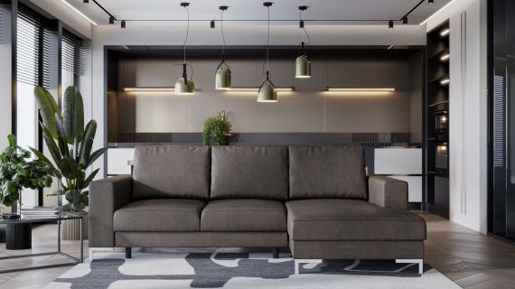 miniaturka Narożnik DILENSO Klasyczny z Funkcją Spania