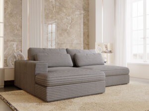 miniaturka Narożnik ANGEL Luksusowy Przestronny z Funkcją Spania