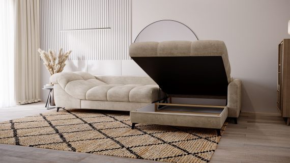 miniaturka Narożnik FELISSIA Przestronny Luksusowy do Salonu