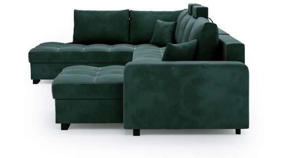 miniaturka Narożnik VELINCIA Elegancki U-kształtny Przestronny