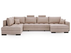 Narożnik VELINCIA Elegancki U-kształtny Przestronny