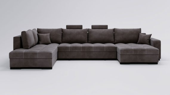 miniaturka Narożnik VELINCIA Elegancki U-kształtny Przestronny