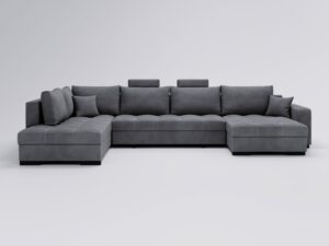 miniaturka Narożnik VELINCIA Elegancki U-kształtny Przestronny