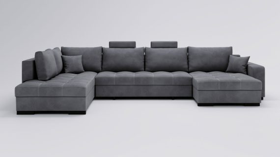 miniaturka Narożnik VELINCIA Elegancki U-kształtny Przestronny