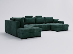 miniaturka Narożnik VELINCIA Elegancki U-kształtny Przestronny