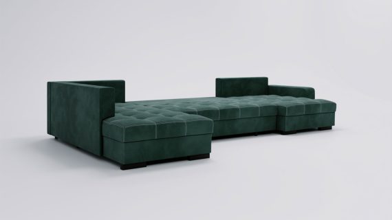 miniaturka Narożnik VELINCIA Elegancki U-kształtny Przestronny