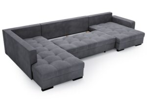 miniaturka Narożnik VELINCIA Elegancki U-kształtny Przestronny