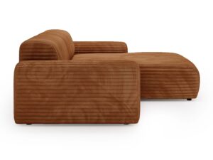 miniaturka Narożnik LUIZZI Beżowy z Zaokrąglonymi Bokami