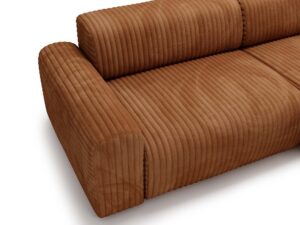 miniaturka Narożnik LUIZZI Beżowy z Zaokrąglonymi Bokami