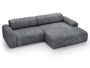 miniaturka Narożnik LUIZZI Beżowy z Zaokrąglonymi Bokami