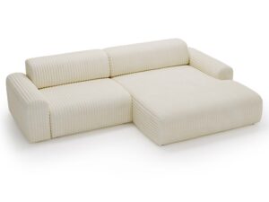 miniaturka Narożnik LUIZZI Beżowy z Zaokrąglonymi Bokami