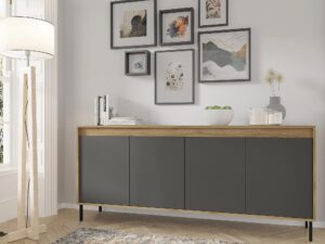 miniaturka Duża Komoda Riva 190 cm z Regulowanymi Nóżkami