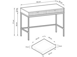 miniaturka Toaletka Sivas Glamour Design