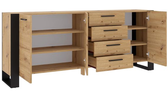 miniaturka Komoda IRFAN Funkcjonalna z Szufladami