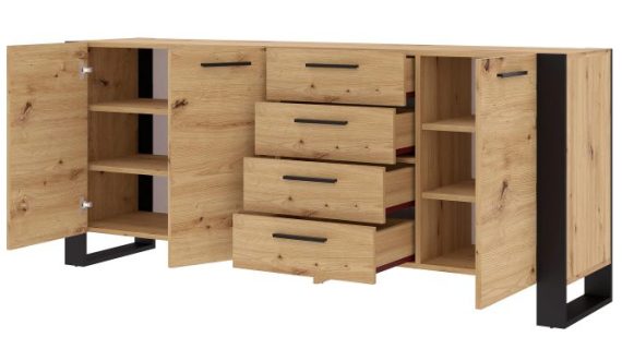 miniaturka Komoda IRFAN Funkcjonalna z Szufladami