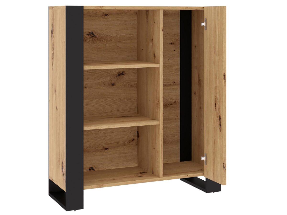 Regał IRFAN Praktyczny Dąb Artisan