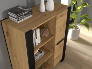 miniaturka Regał IRFAN Praktyczny Dąb Artisan