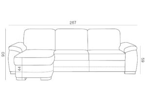 miniaturka Narożnik Mały Elegancki Lory 3