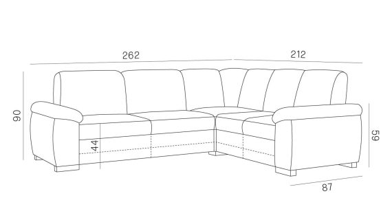 miniaturka Narożnik Wypoczynkowy Praktyczny Lory 4