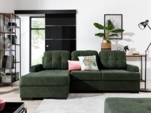 miniaturka Narożnik Zielony Pikowany Luminoso