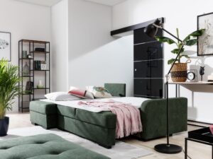 miniaturka Narożnik Zielony Pikowany Luminoso