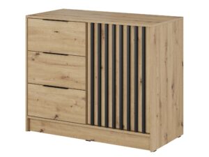 Komoda DELY 2D 105cm Praktyczność z Uchylnymi Drzwiami