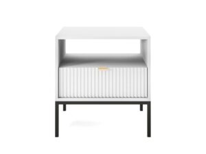 miniaturka Stolik Nocny Sivas Szarość, Czerń i Biel