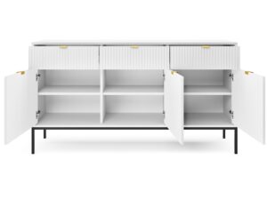 miniaturka Komoda Sivas 154cm ze Złotymi Detalami