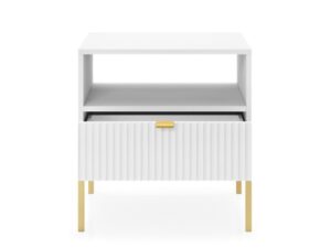 miniaturka Stolik Nocny Sivas Szarość, Czerń i Biel