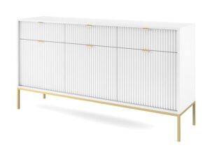miniaturka Komoda Sivas 154cm ze Złotymi Detalami