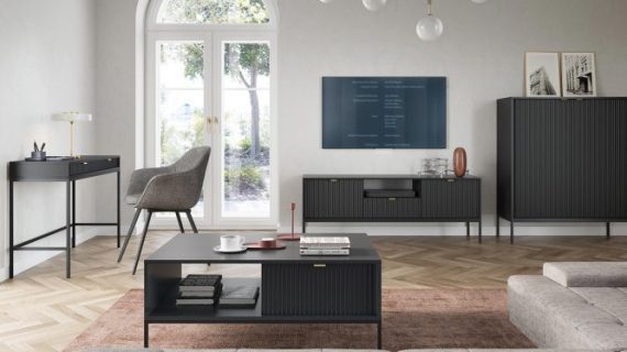 miniaturka Komoda Sivas 104 ze Złotym Uchwytem