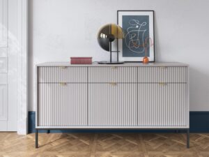 miniaturka Komoda Sivas 154cm ze Złotymi Detalami