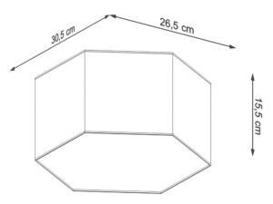 miniaturka Oświetlenie Geometryczne Idealne do Kuchni SUR 15