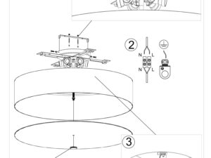 miniaturka Oświetlenie Żyrandol Plafon SKY 70