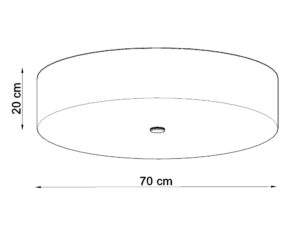 miniaturka Oświetlenie Żyrandol Plafon SKY 70