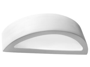 Owalny Kinkiet Ceramiczny Elegancki LUCIDO