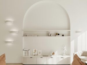 miniaturka Owalny Kinkiet Ceramiczny Elegancki LUCIDO