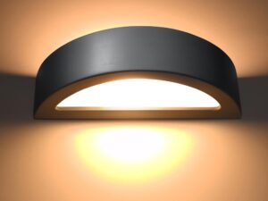 miniaturka Owalny Kinkiet Ceramiczny Elegancki LUCIDO