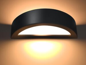 miniaturka Owalny Kinkiet Ceramiczny Elegancki LUCIDO